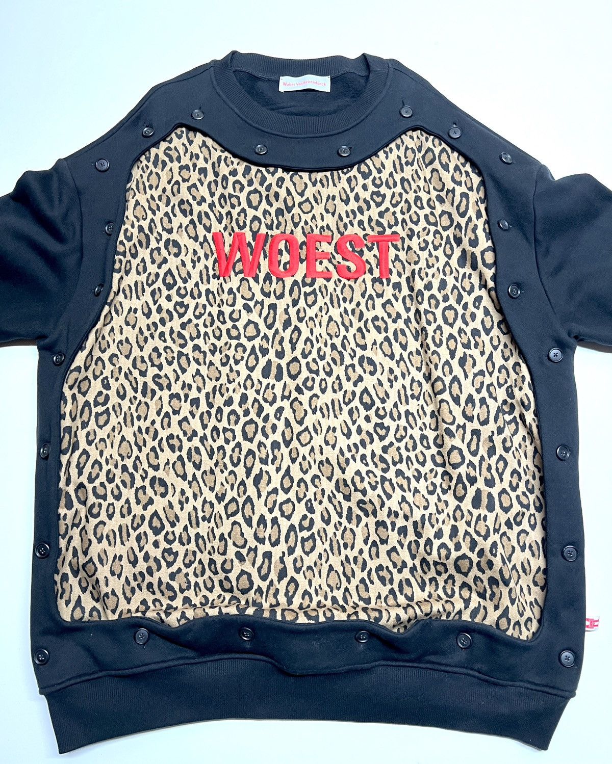 Walter Van Beirendonck Removable Body Crewneck Sweat Shirt Fall 2016