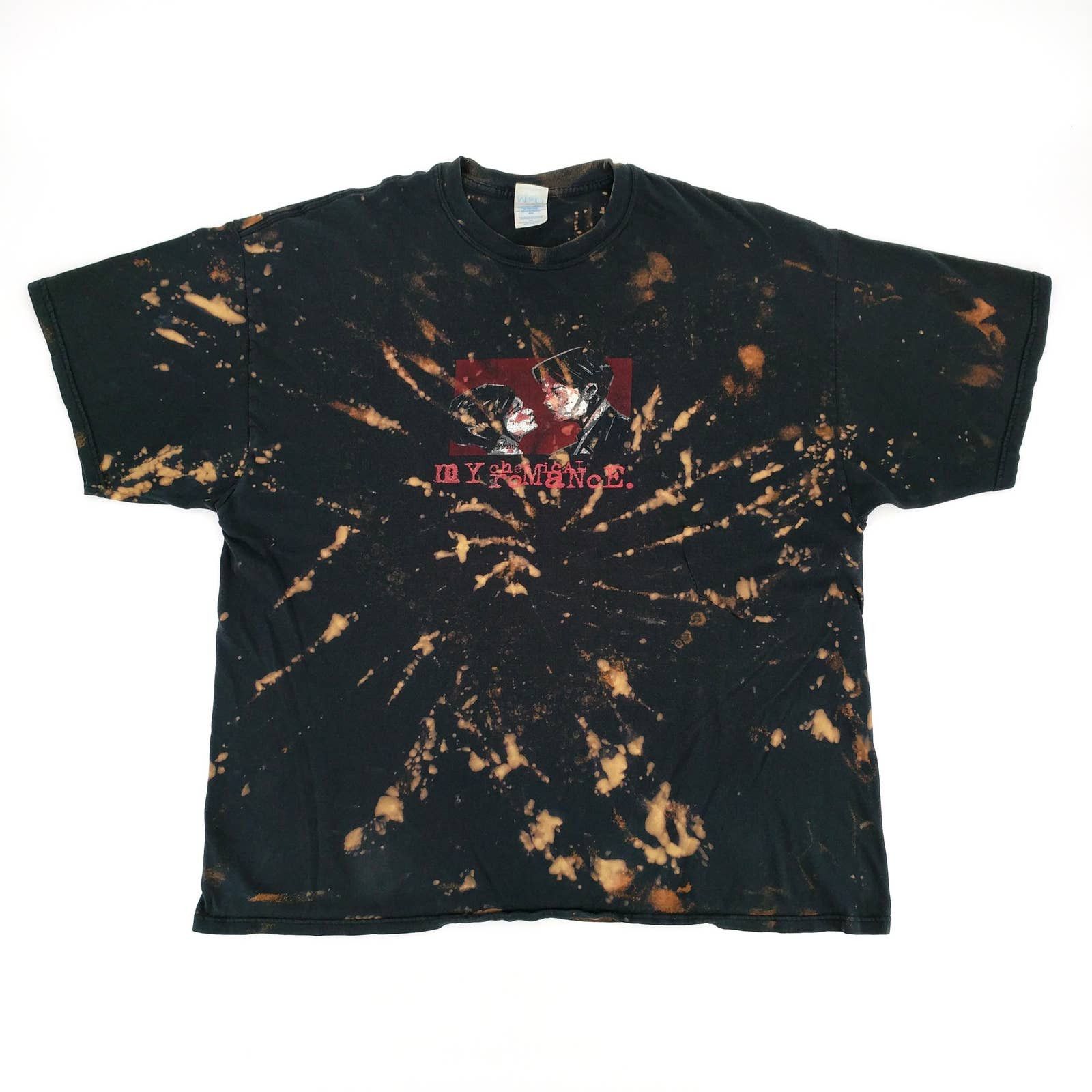 Vintage My Chemical Romance Custom Distressed Band T Shirt Hoodie, Sweatshirt | FlexRushtees.com