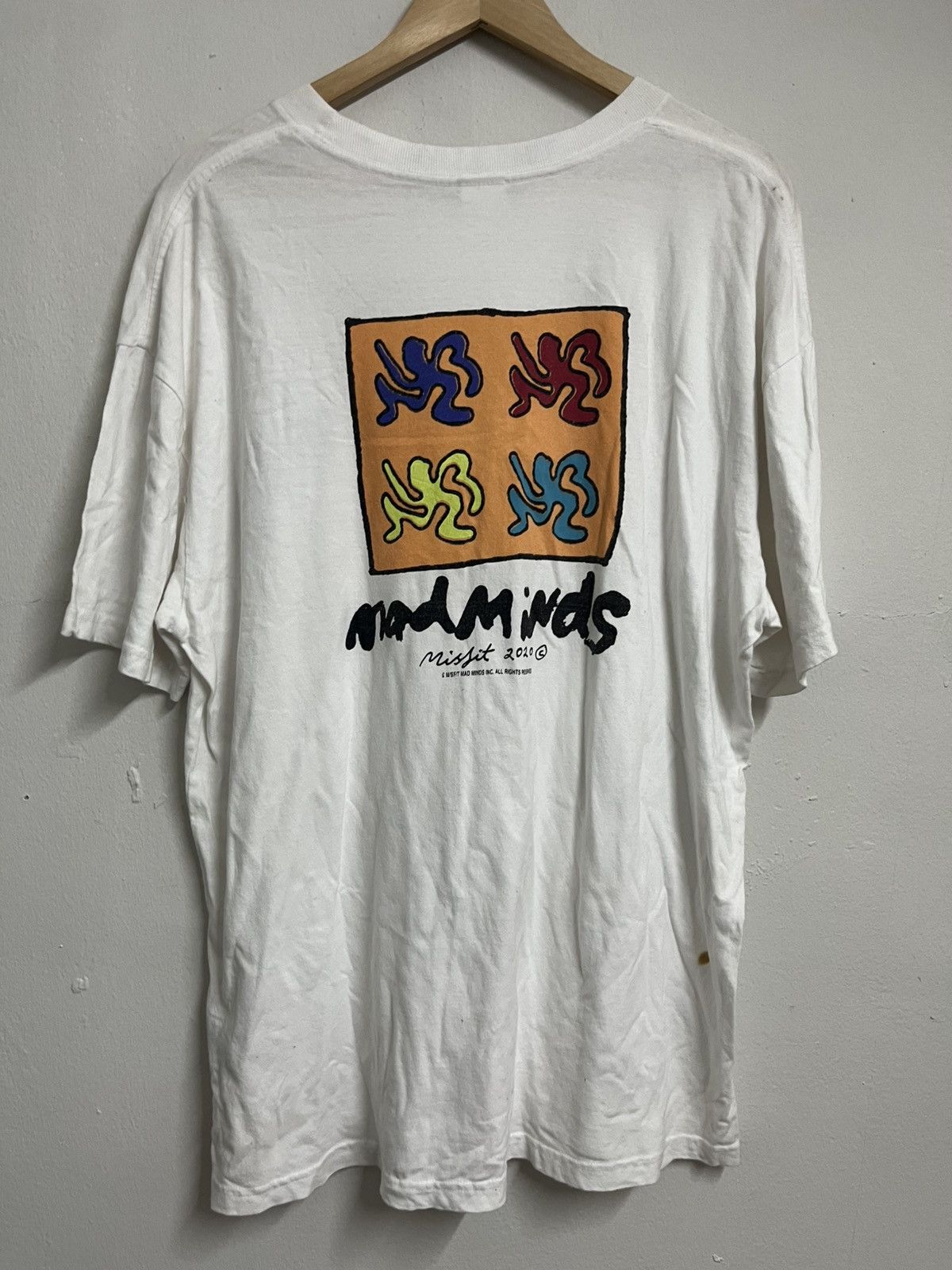 Mad Mines X Keith Haring Rip Off Tee Hoodie, Sweatshirt | FlexRushtees.com