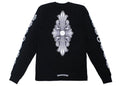 Chrome Hearts Floral Cross L S T Shirt Black Lightly Worn
