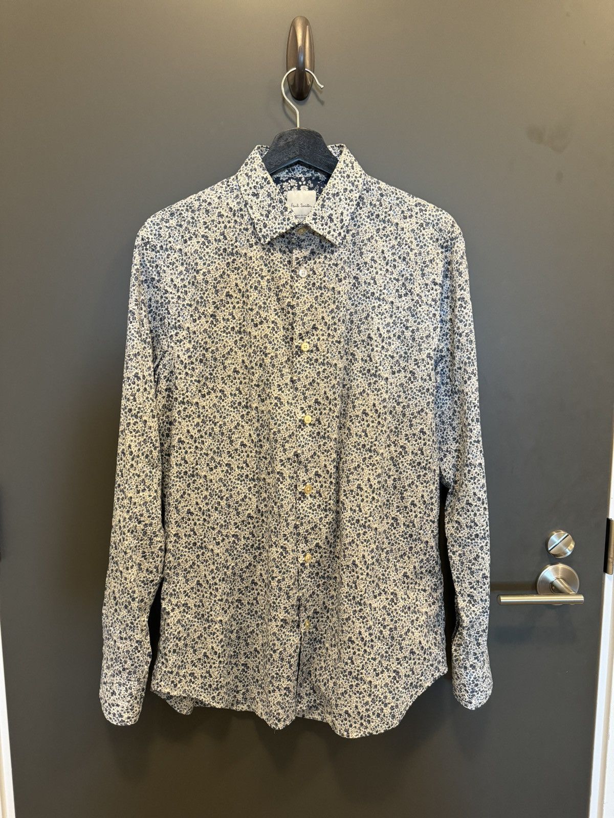 Paul Smith Tailored Floral Shirt Hoodie, Sweatshirt | AU16VibeMintTees.com