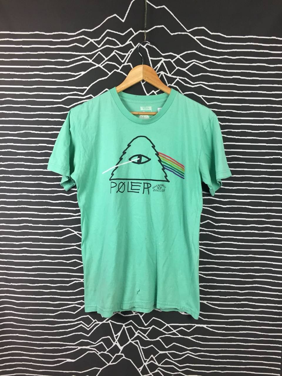 Poler Pyschedellic Division Made In Usa Outdoor Brand Tee