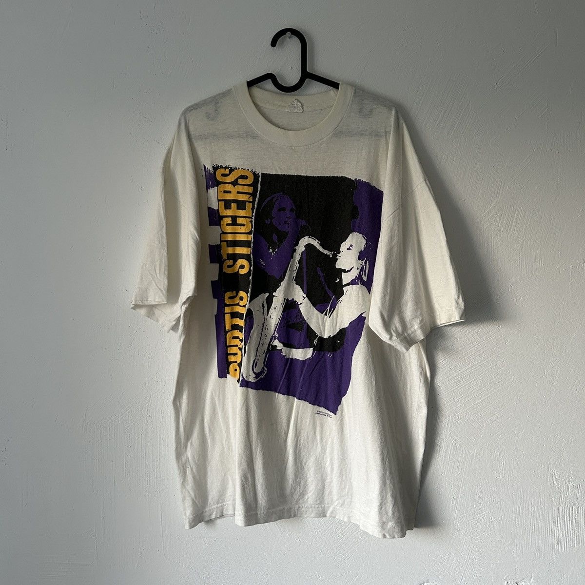 Vintage Curtis Stigers European Tour 1992 T-Shirts, Hoodie, Sweatshirt | FlexRushtees.com