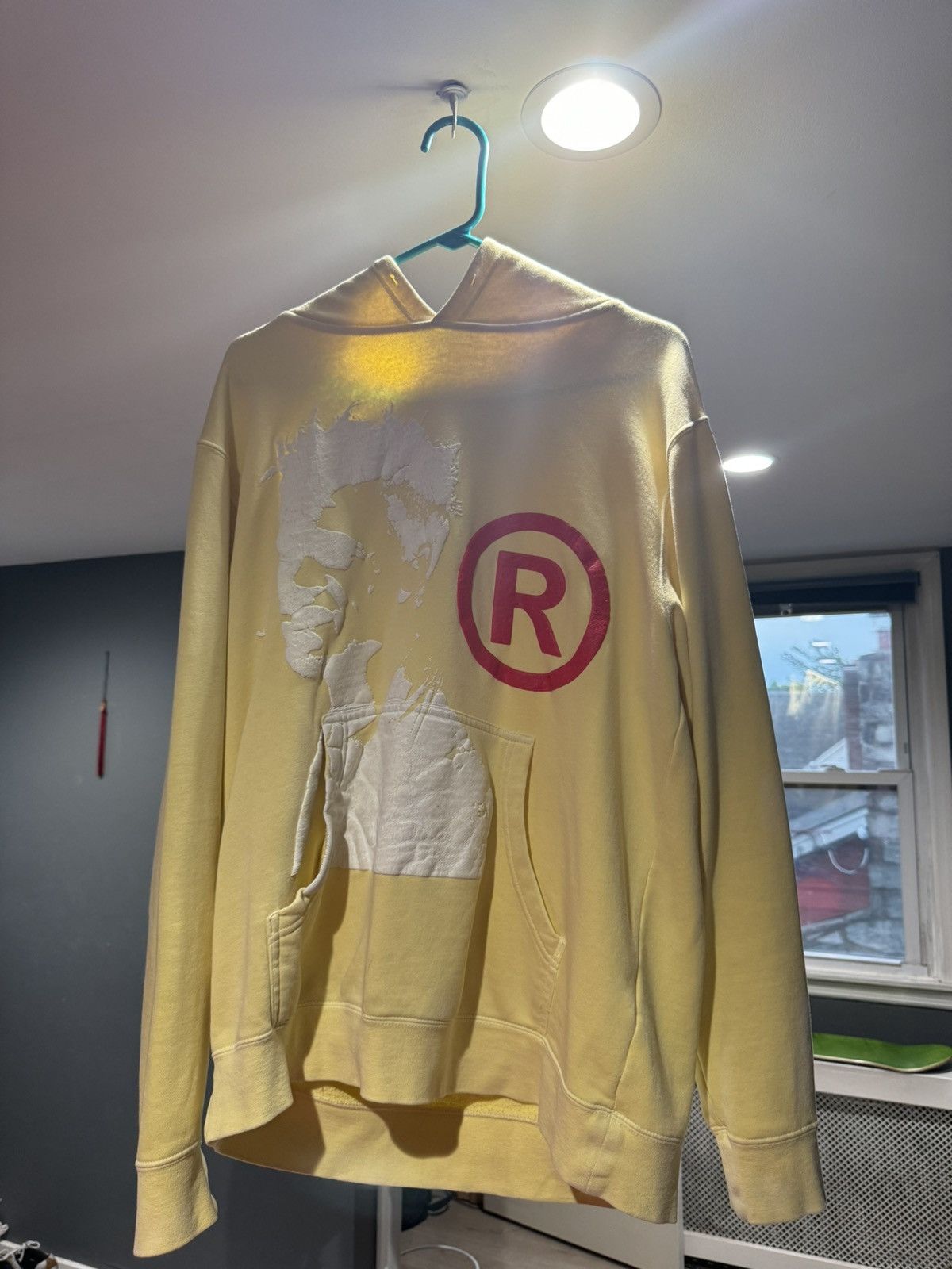 Divizn Joy Divizn Yellow Fight Club Sample Hoodie M