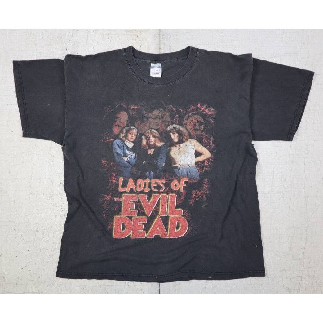 Gildan Vintage 2004 Evil Dead Ladies Of The Evil Dead T Shirt Xl