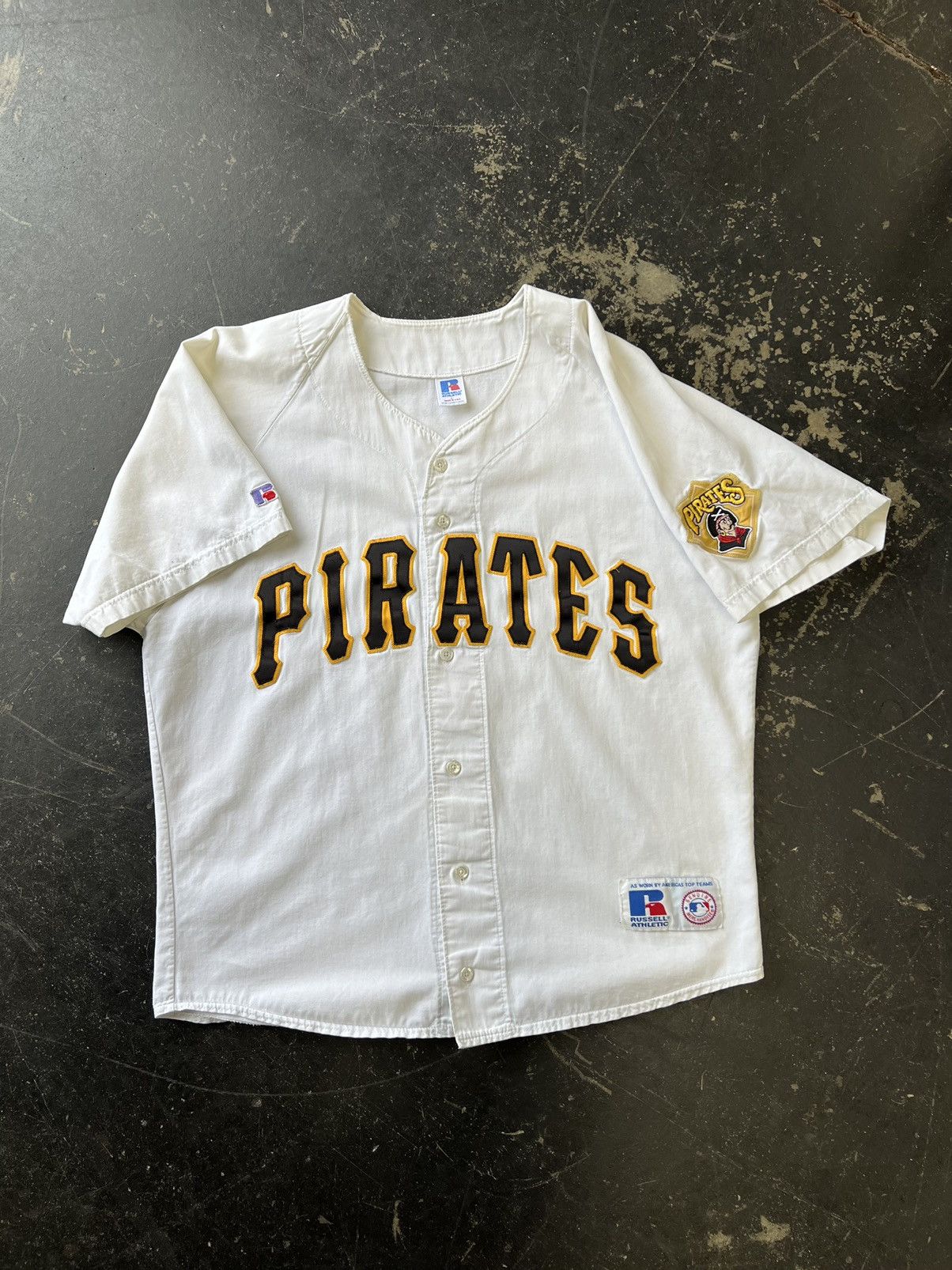 Russell Athletic X Vintage Vintage Russell Athletic Pittsburgh Pirates Baseball Jersey