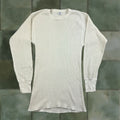 Vintage J E Morgan Thermal Undershirt T Shirt Men Xl White 60s 70s Grunge Stain Rockabilly S