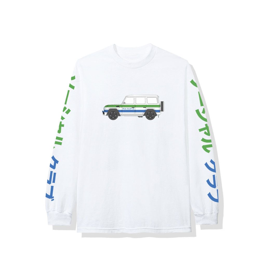 Anti Social Social Club Anti Social Social Club Pizza Bun Tire Delete Long Sleeve