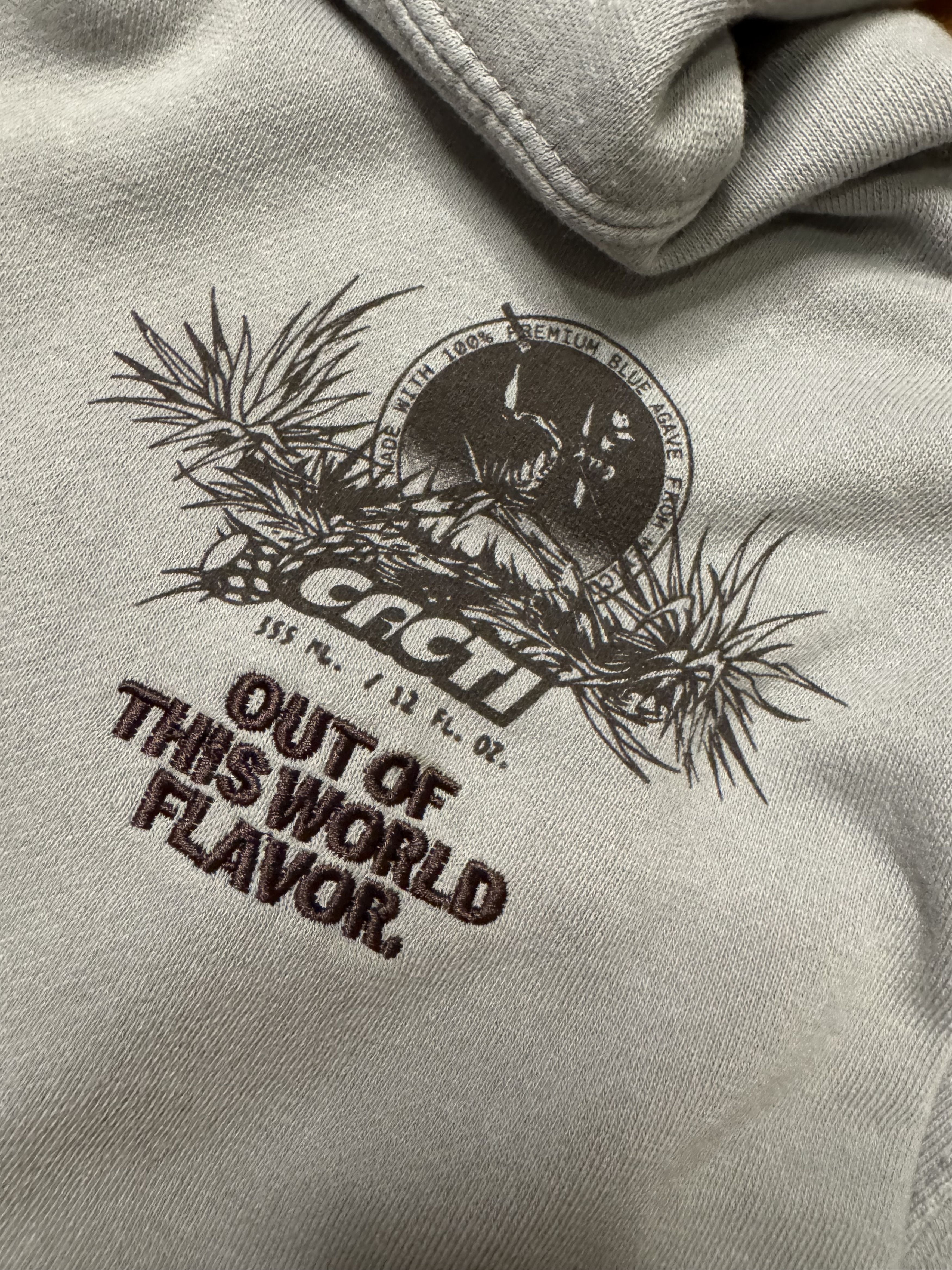 Travis Scott Cactus Jack Travis Scott Cacti Oasis Gray Hoodie Size Small T-Shirts, Sweatshirt | AU16VibeMintTees.com