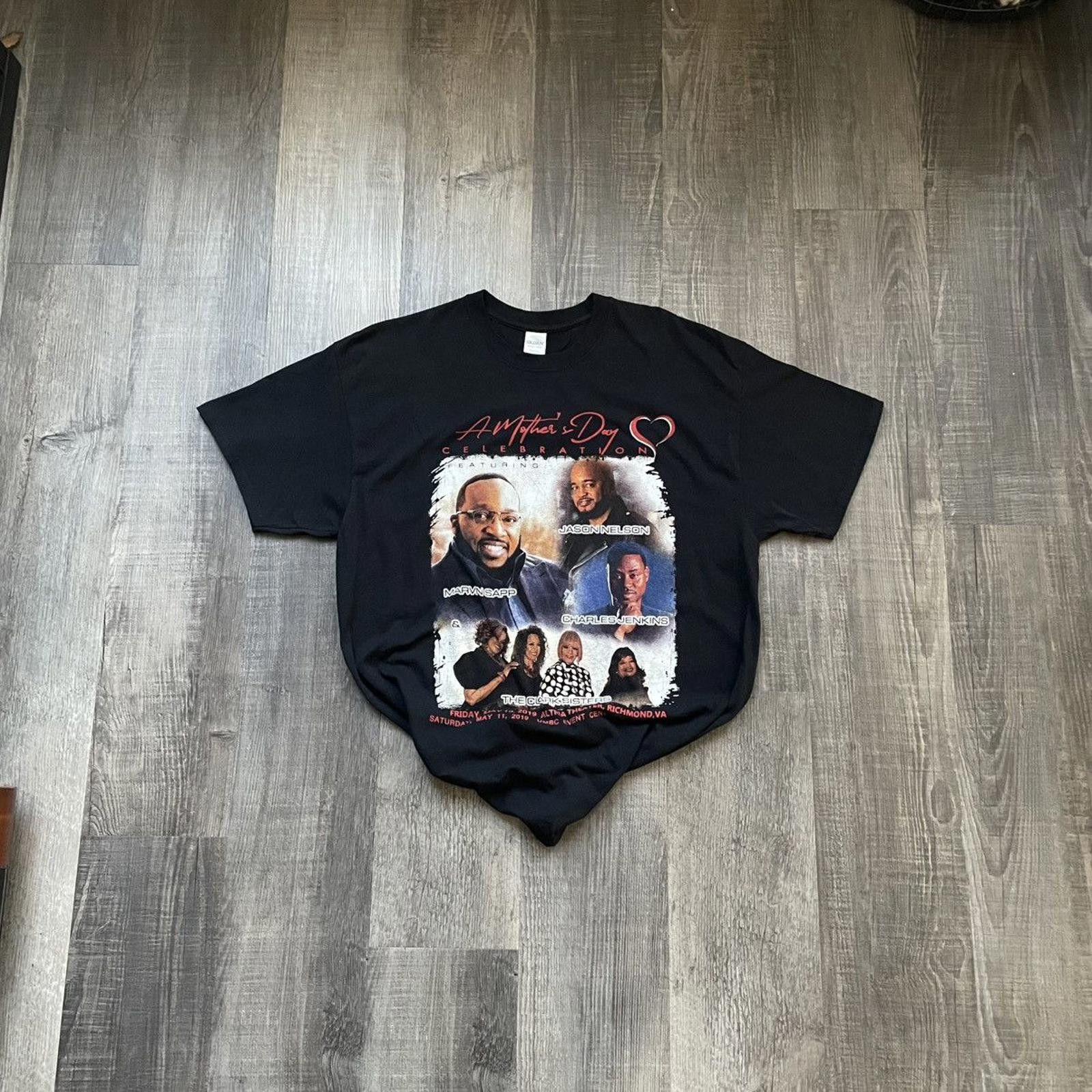 Gildan Vntg Gospel Black Tee Xl Hoodie, Sweatshirt | FlexRushtees.com
