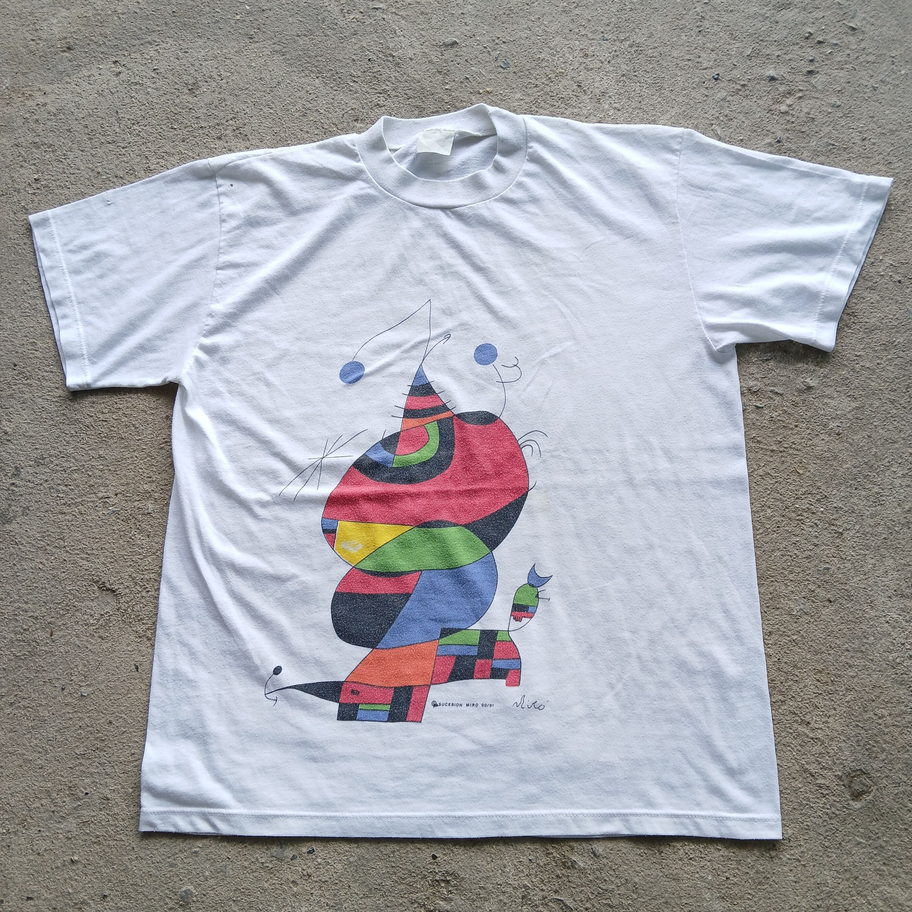 Joan Miro Vintage Art Tee Europe 90 S Hoodie, Sweatshirt | FlexRushtees.com