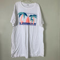 Vintage Graphic Tropical Vacation T Shirt 3xl Palm Trees