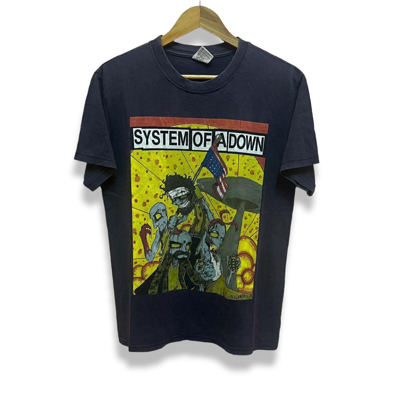 Vintage System Of A Down T Shirt Hoodie, Sweatshirt | FlexRushtees.com
