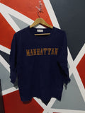 Vintage Back Number 3 Quater Sleeve Manhattan