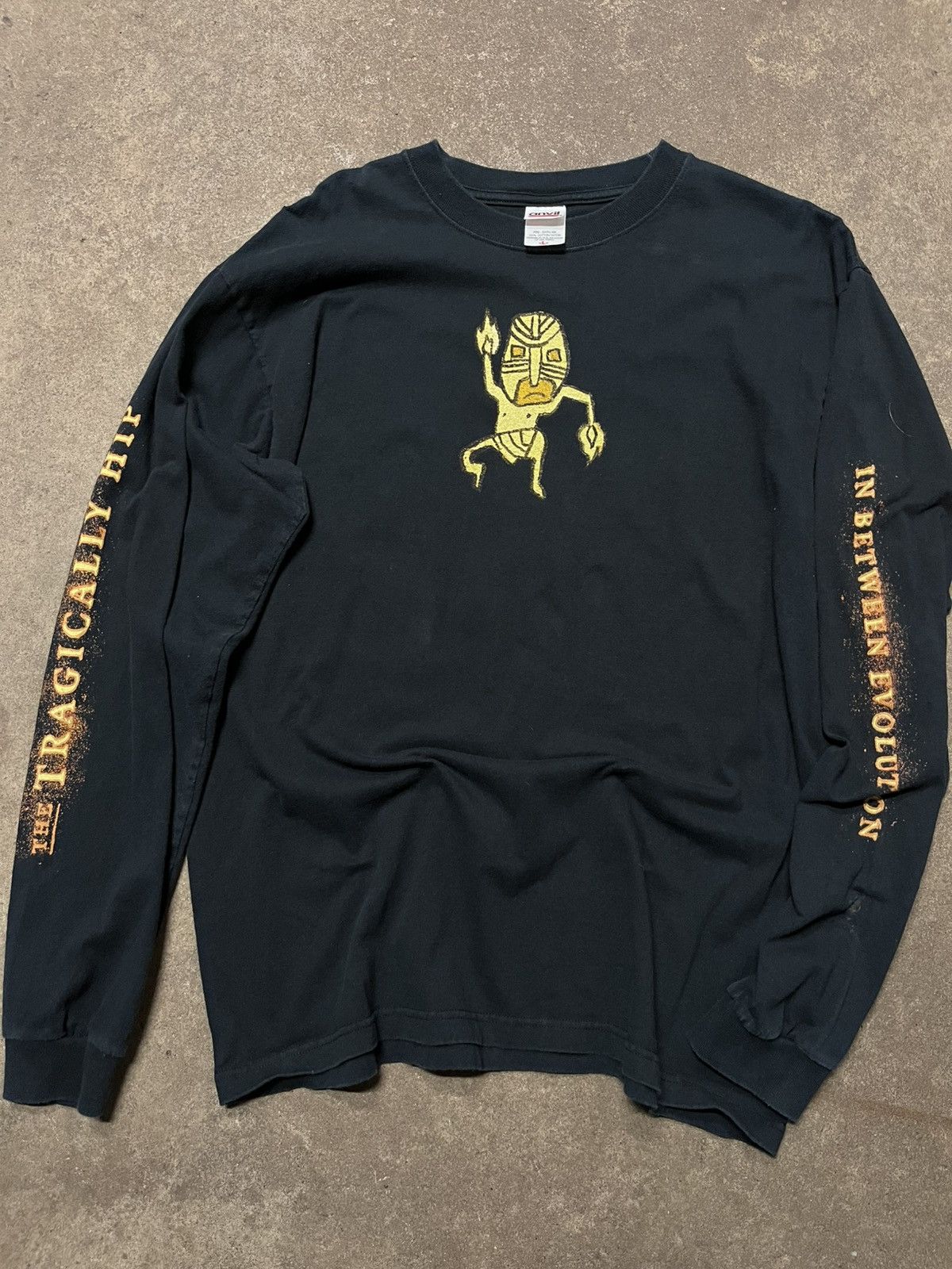 Band Tees X Vintage Tragically Hip Vintage In Between Evolution Long Sleeve