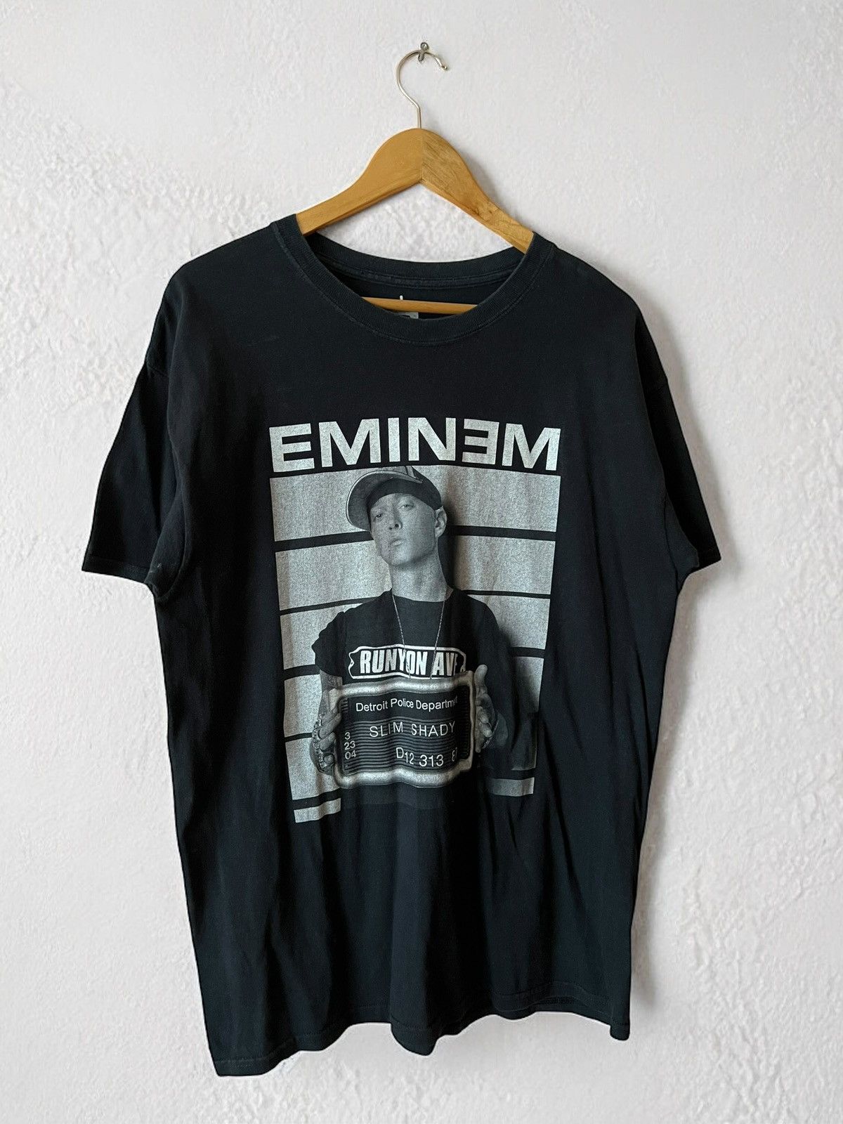 X Vintage Eminem Police Department 2013 Slim Shady Rap Vintage Tee Y2k Hoodie, Sweatshirt | FlexRushtees.com