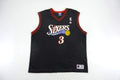 Nba 90s Champion Sixers Allen Iverson 3 Nba Jerseys