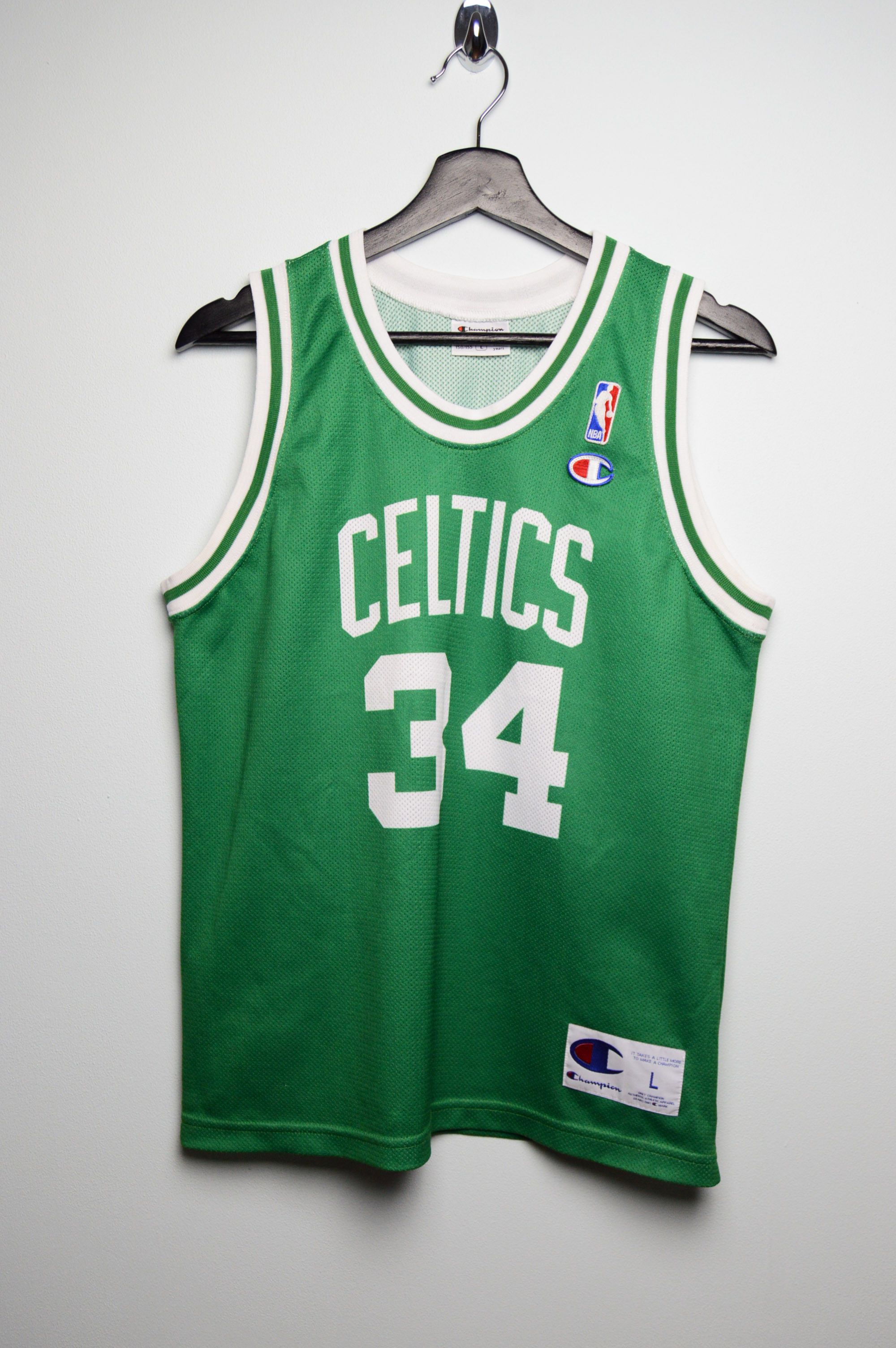 Nba Rare Vintage Boston Celtics Pierce Jersey T-Shirts, Hoodie, Sweatshirt | FlexRushtees.com