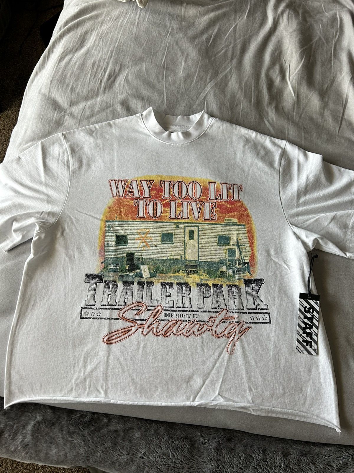 Workforce Staff Trailer Park Shorty Tee Hoodie, Sweatshirt | FlexRushtees.com