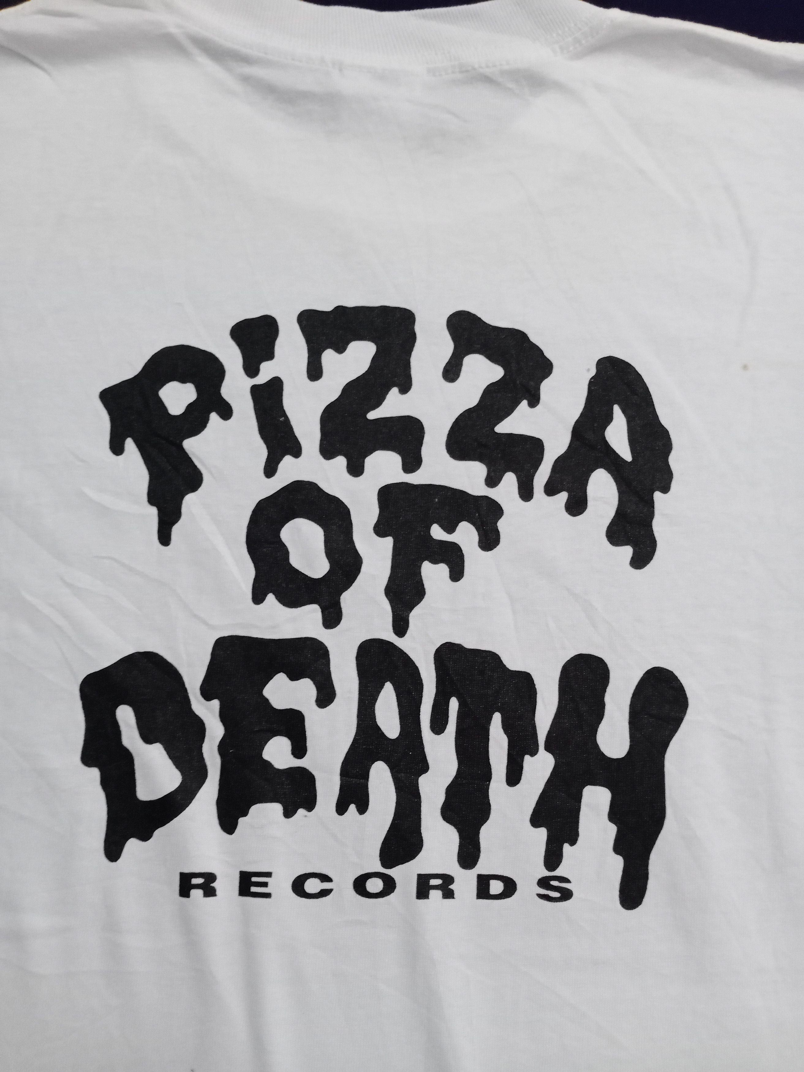 Vintage Pizza Of Death Records Japan Punk Rock Promo Music T-Shirts, Hoodie, Sweatshirt | FlexRushtees.com