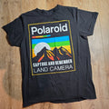 Polaroid Land Camera Tee M Black Graphic Capture Remember Hoodie, Sweatshirt | FlexRushtees.com