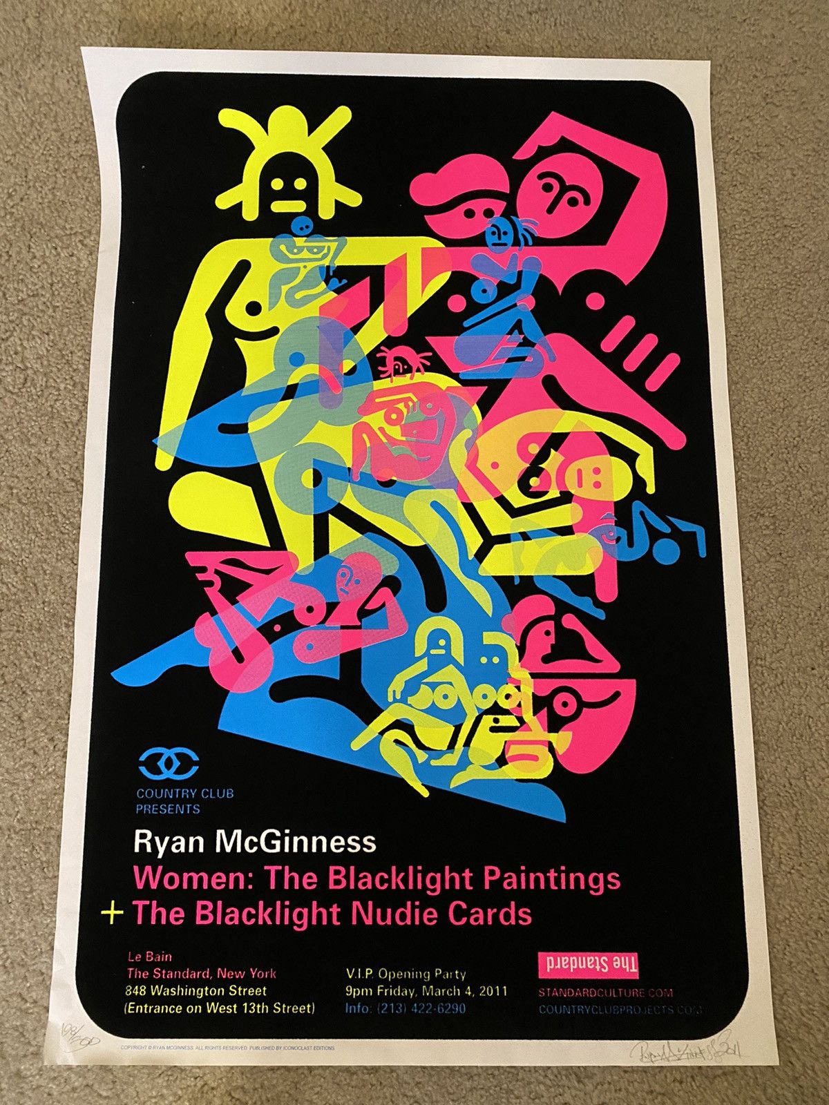Alife Ryan Mcginness Signed Art Print Alife Rvca