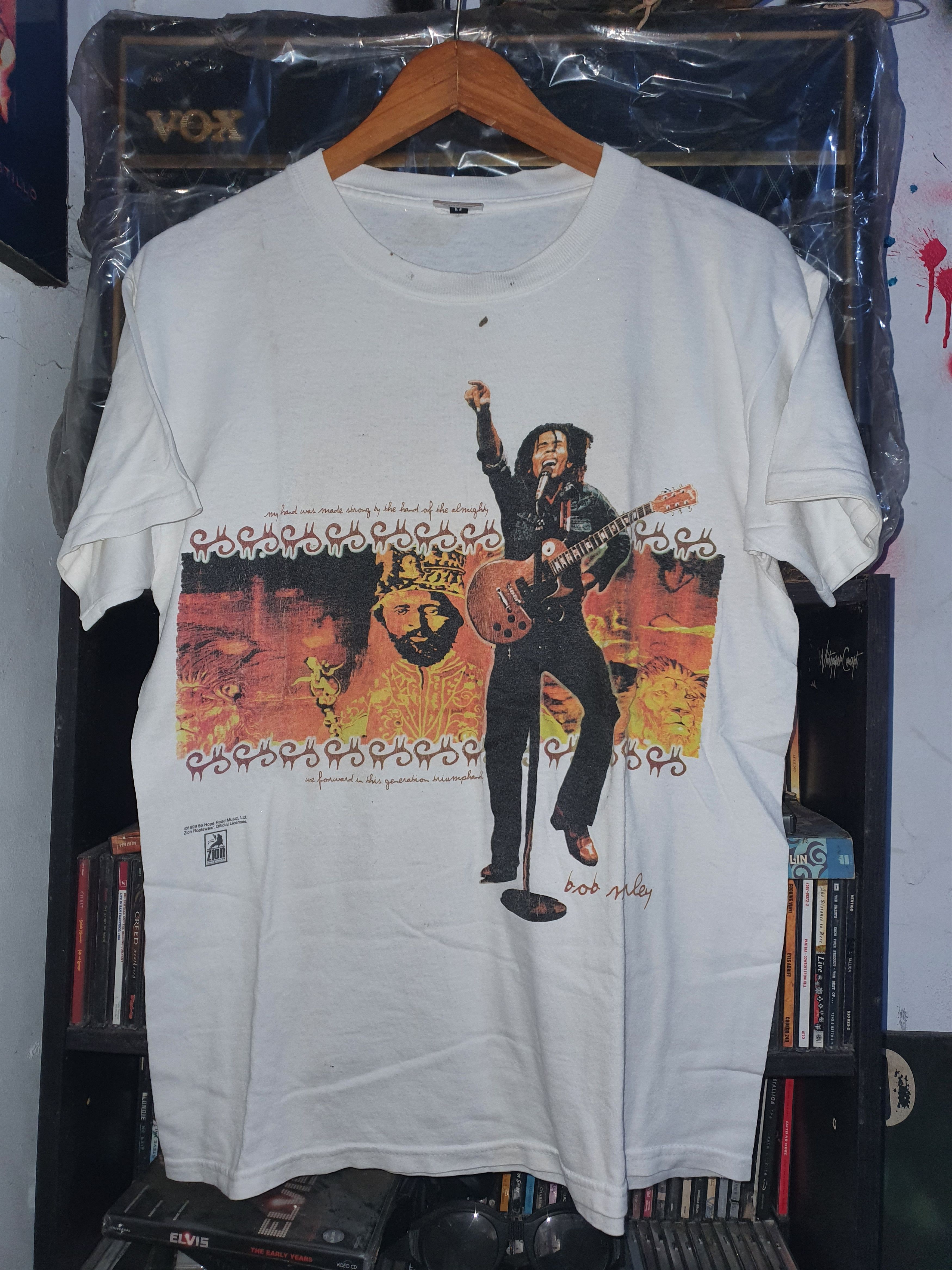 Vintage Vtg Bob Marley M T-Shirts, Hoodie, Sweatshirt | FlexRushtees.com
