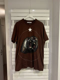 Givenchy Maroon T Shirt W Monkey Print Hoodie, Sweatshirt | FlexRushtees.com