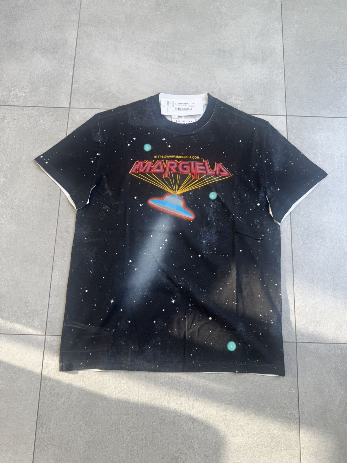 Margiela Maison Margiela Space Ufo Logo Tee