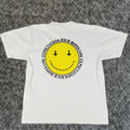 Vintage Ghe Greed Hate Envy T Shirt Mens Large White