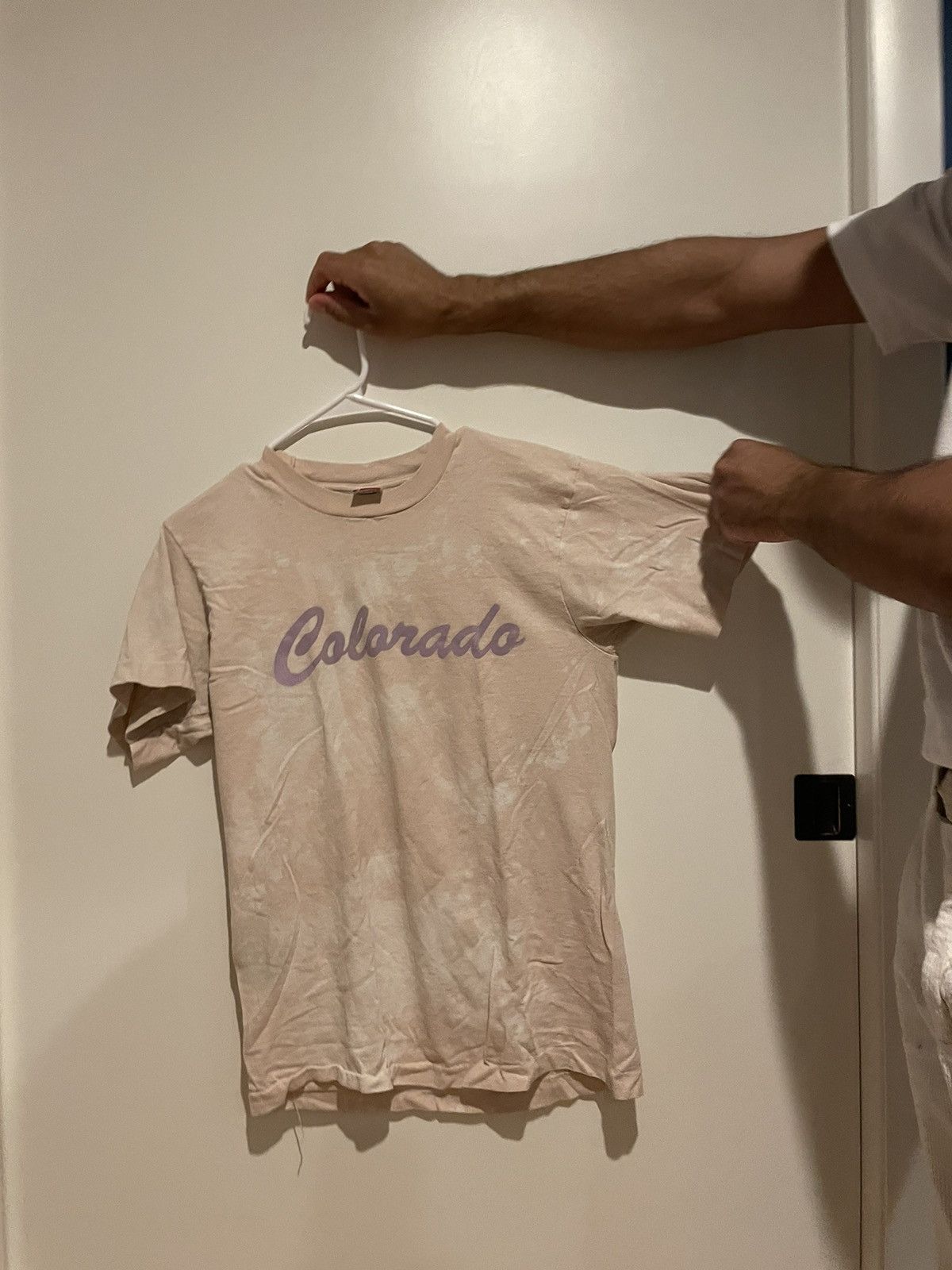 Other Bleached Colorado Tee Hoodie, Sweatshirt | FlexRushtees.com