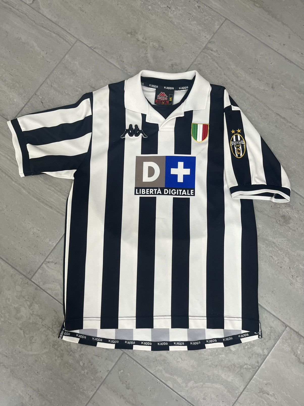 Kappa Juventus Zidane 98 00 Home Jersey