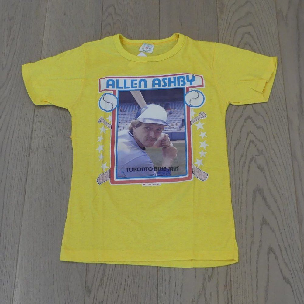 Rare Vintage 70 S Toronto Blue Jays Ashby Quaker Oats Tshirt