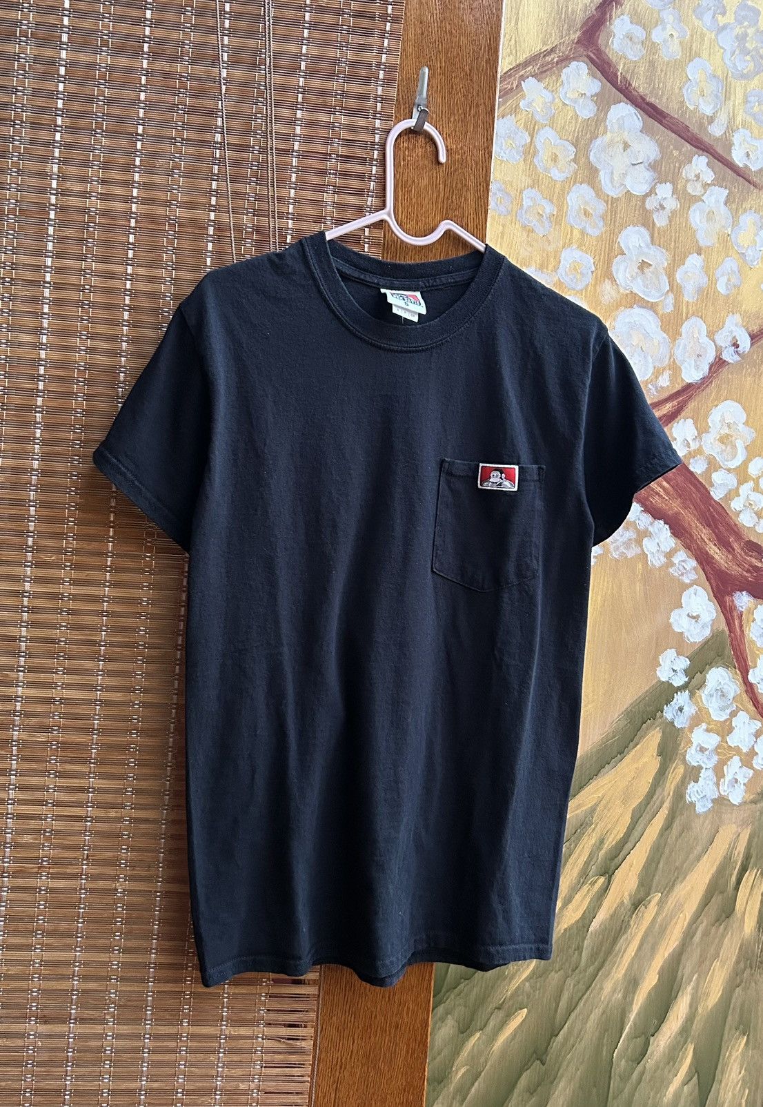 Davis Ben Davis Chest Pocket Tee In Black Size S