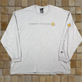 Vintage Starter Tennessee Volunteers Football T Shirt Long Sleeve Men S 2xl Gray 90s Ncaa Re