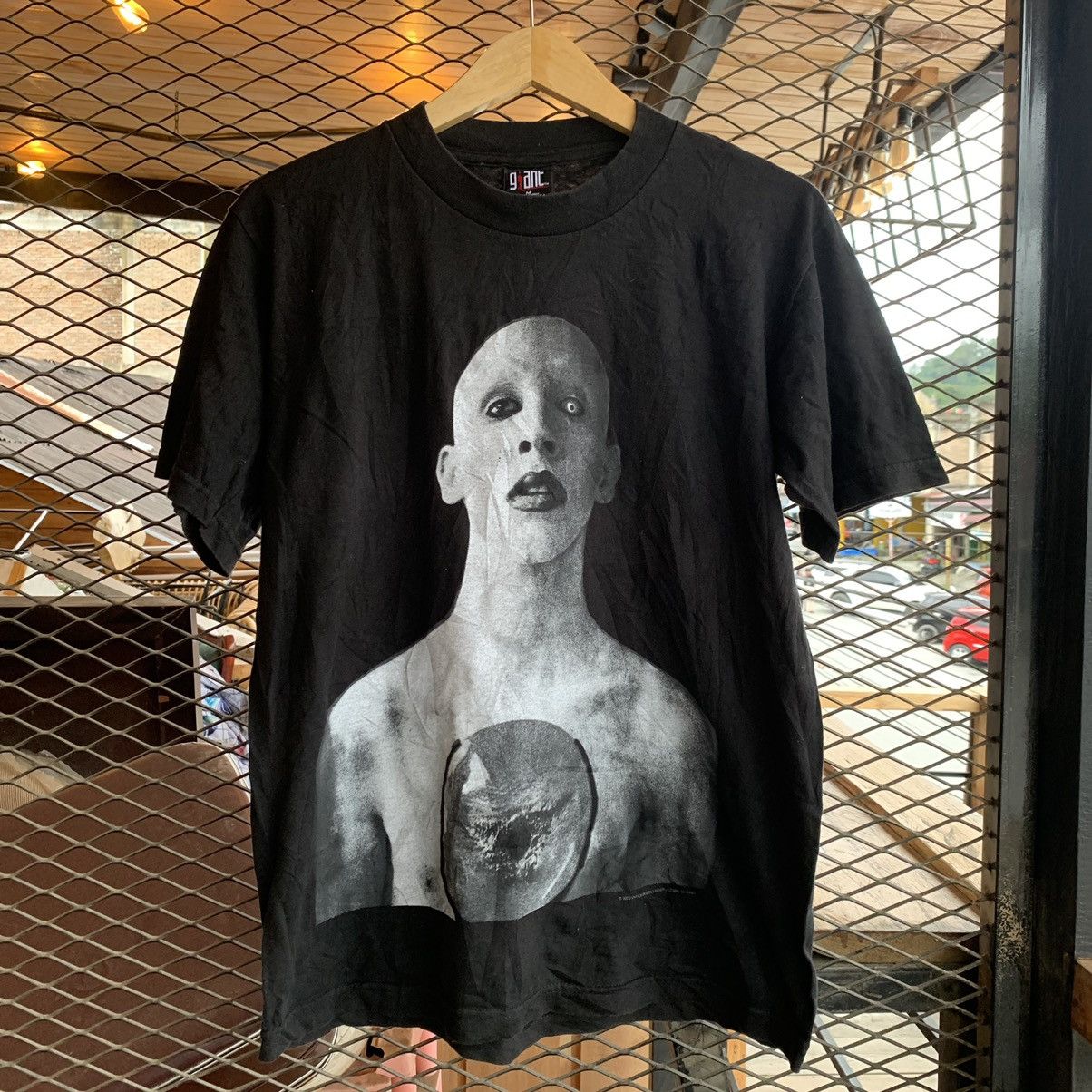 Giant X Vintage Vintage Marilyn Manson 2000 Tee Hoodie, Sweatshirt | FlexRushtees.com