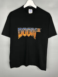 2004 Vintage Doom 3 Video Game Promo Graphic T Shirt Tee