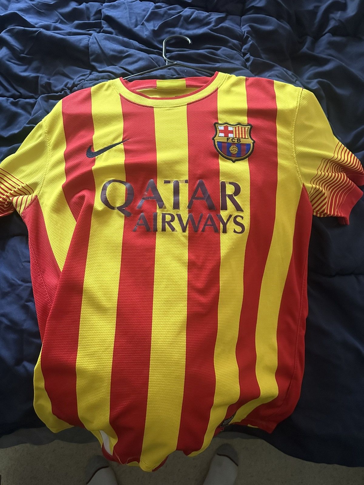 Vintage 2013 2014 Fc Barcelona Away Jersey