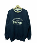 Vintage Hanes Usa Big Logo Crewneck Sweatshirt