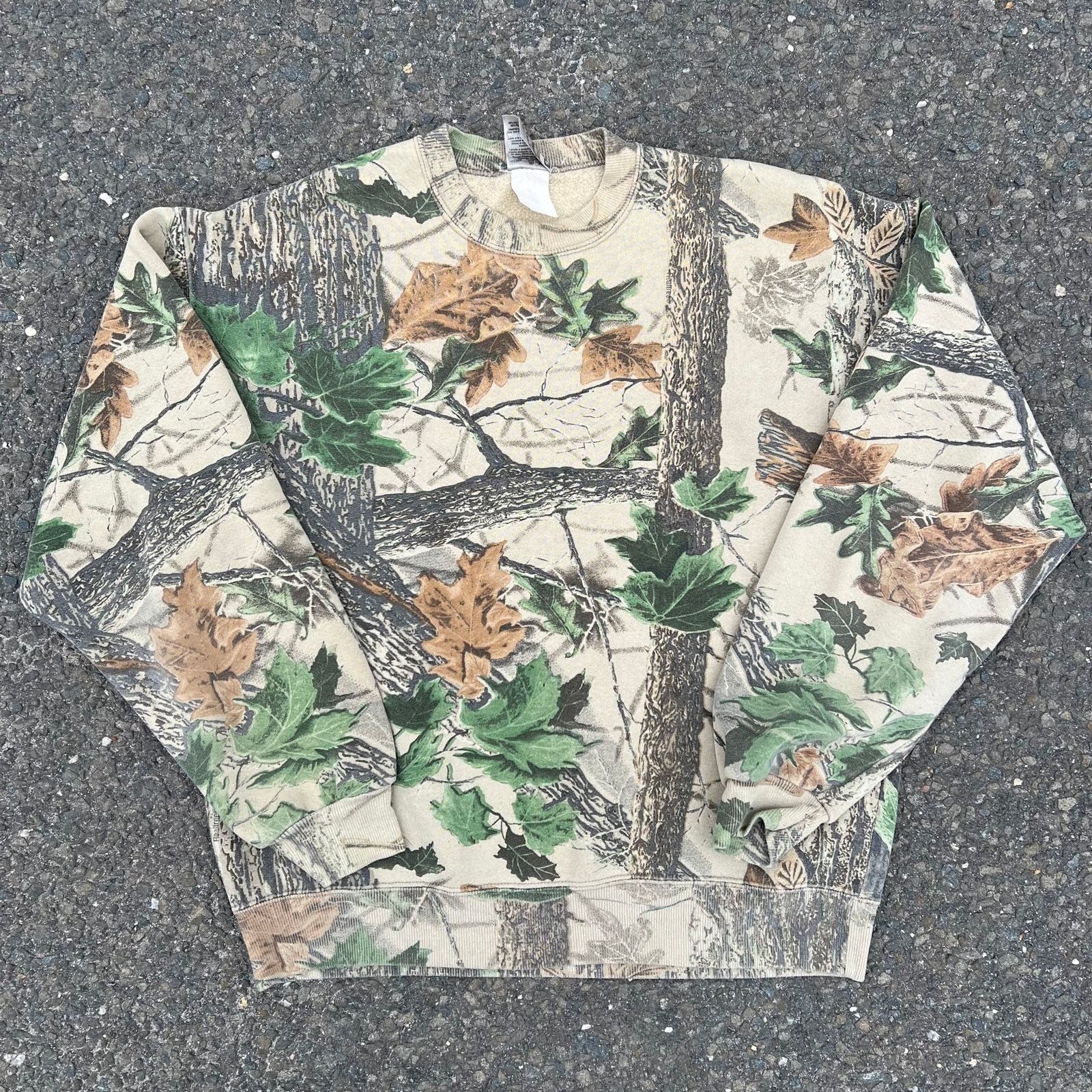 Vintage Jerzees 90s Realtree Camo Crewneck Sweatshirt