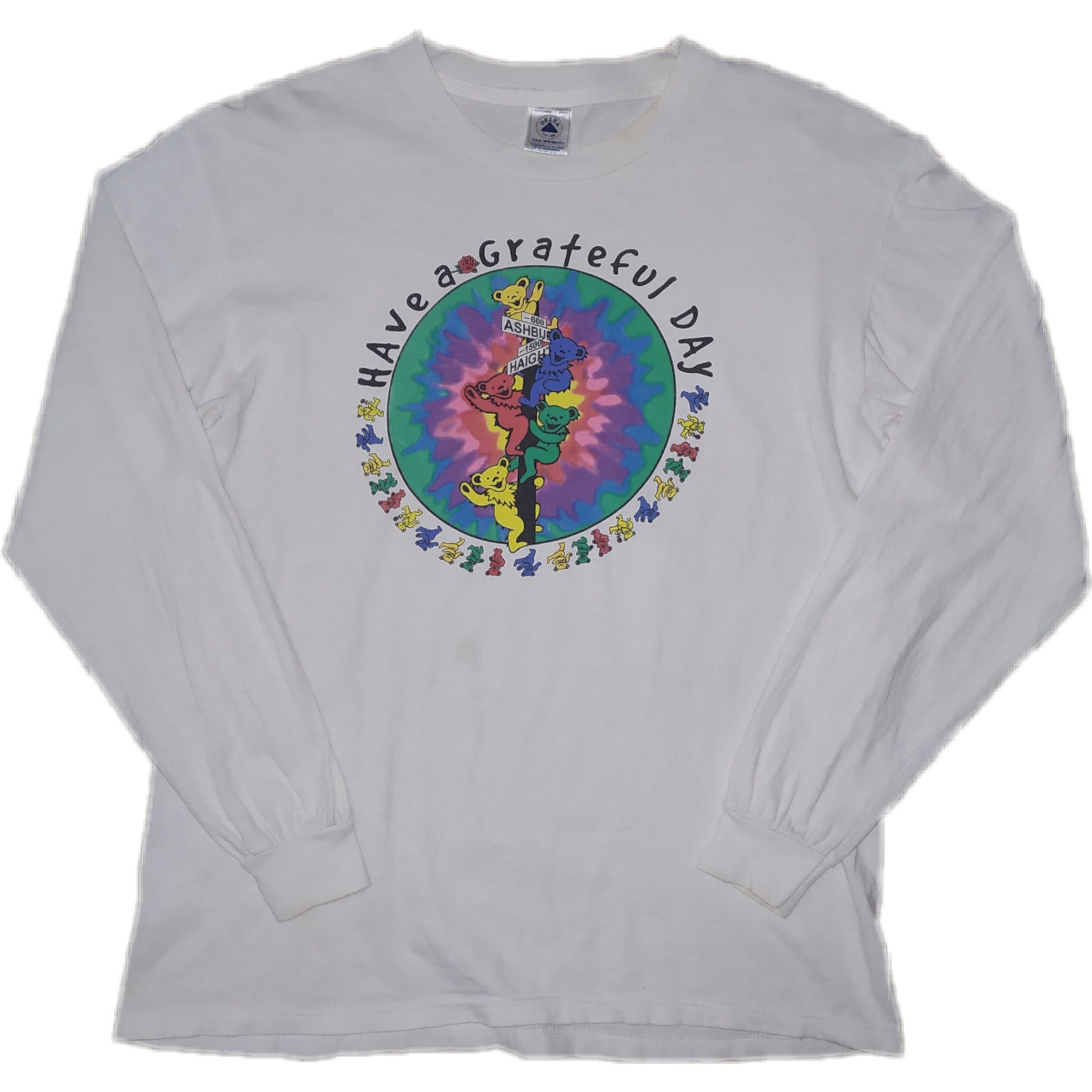 Rap Tees Vintage Have A Grateful Day Psychedelic Grateful Dead