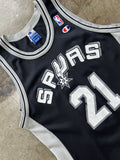 Vintage Champion Nba San Antonio Spurs Jersey Medium