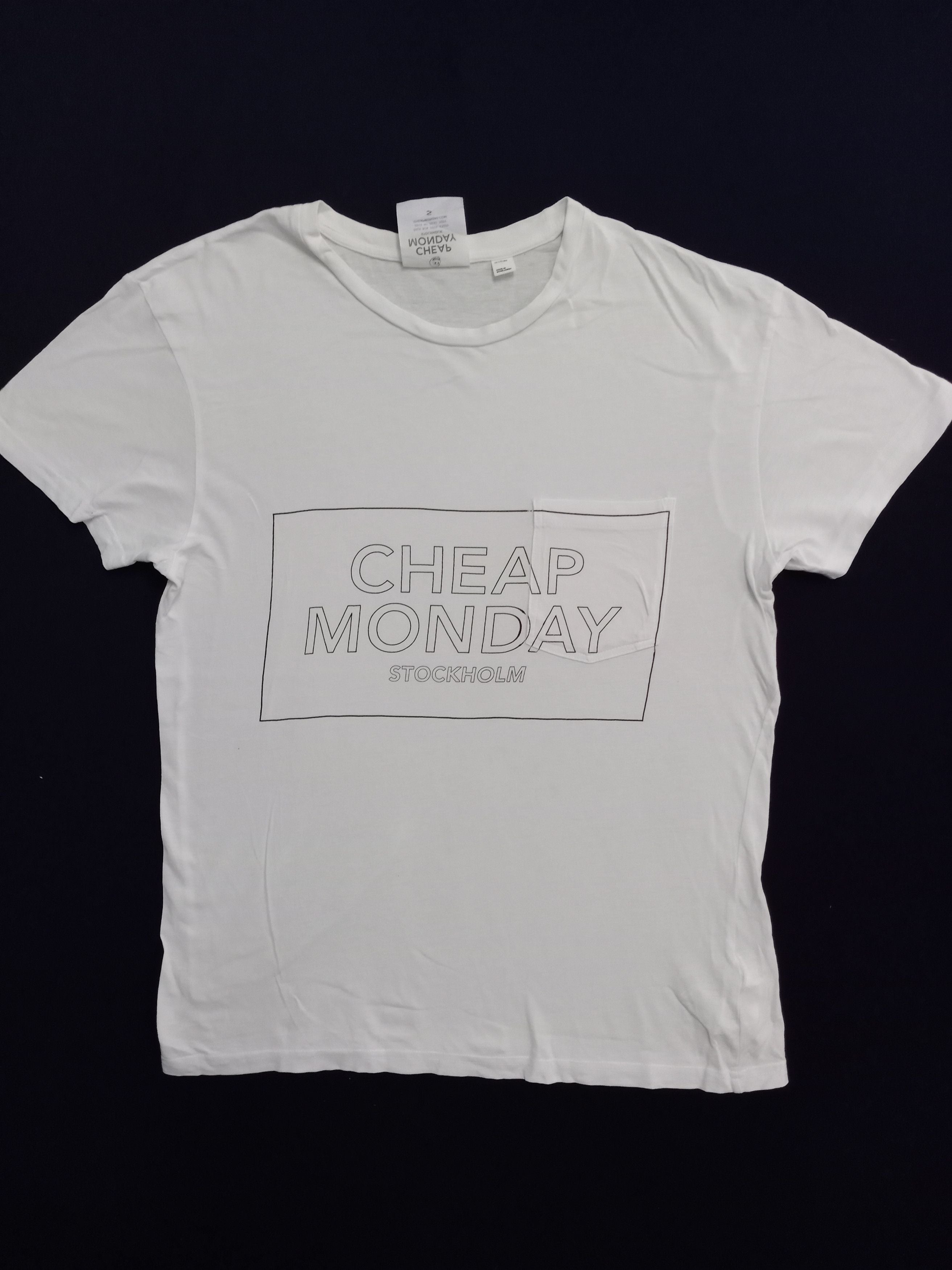Monday Cheap Monday Big Logo T Shirt Hoodie, Sweatshirt | FlexRushtees.com