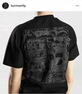 Burma High Neck Heavyweight Schematic Tee Terminator Doom Metal Hoodie, Sweatshirt | FlexRushtees.com