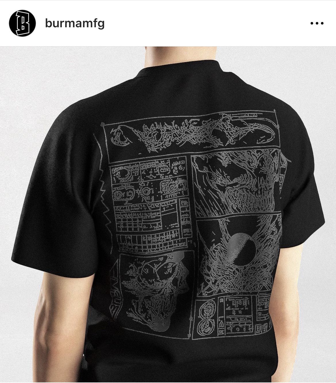 Burma High Neck Heavyweight Schematic Tee Terminator Doom Metal Hoodie, Sweatshirt | FlexRushtees.com