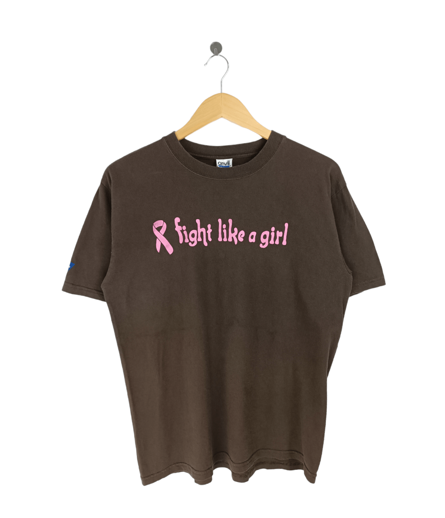 Street Fighter Vintage Y2k Fight Like A Girl Tee Adult Humor Cancer