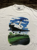 Vintage 90s Astronaut Hall Of Fame Rocket T Shirt