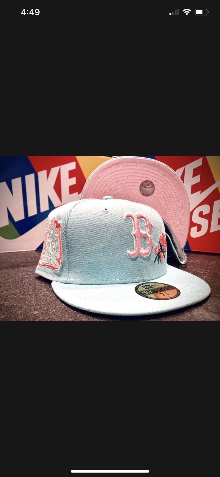 Other New Era 59fifty Easter Edition Red Sox Size 7 3 8