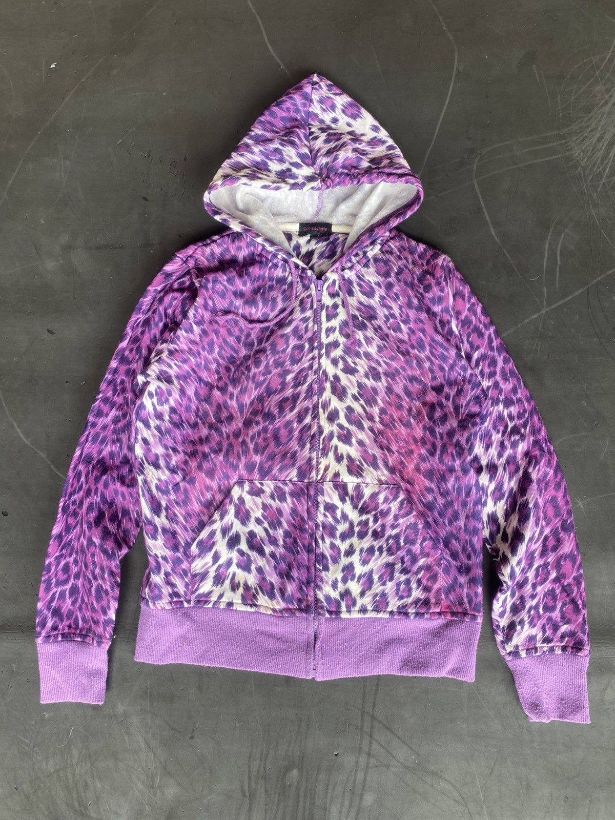 Japanese Brand X Le Grande Bleu L G B Lovecute Tiger Printed Hoodie Styled Vkei