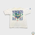 Mlb 1993 Toronto Blue Jays T Shirt Back 2 Back Thrashed Mlb Tee Hoodie, Sweatshirt | FlexRushtees.com